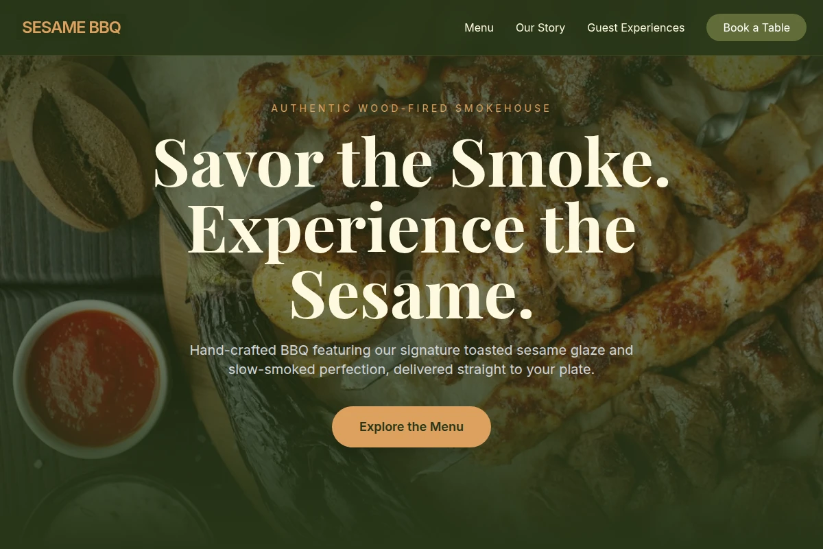 Sesame Bbq