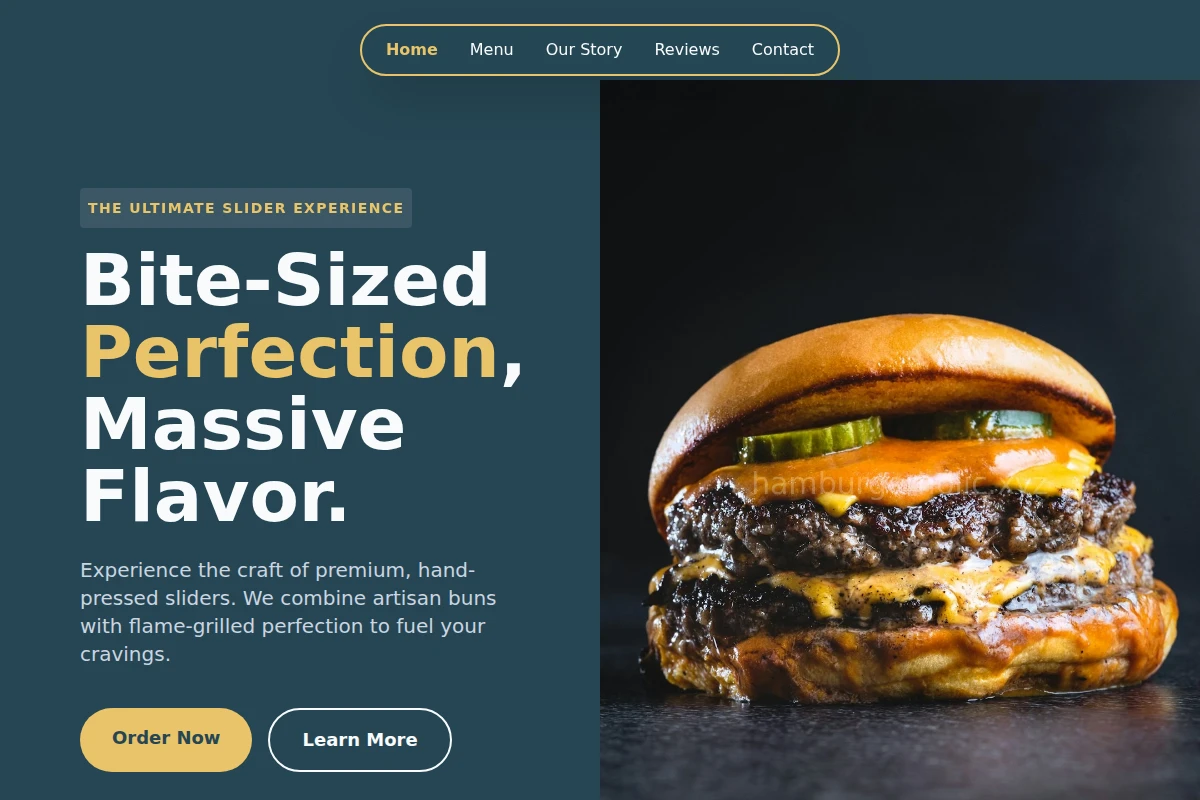 Slider Burger