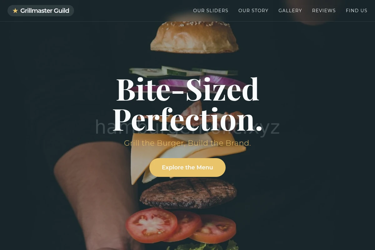 Slider Burger