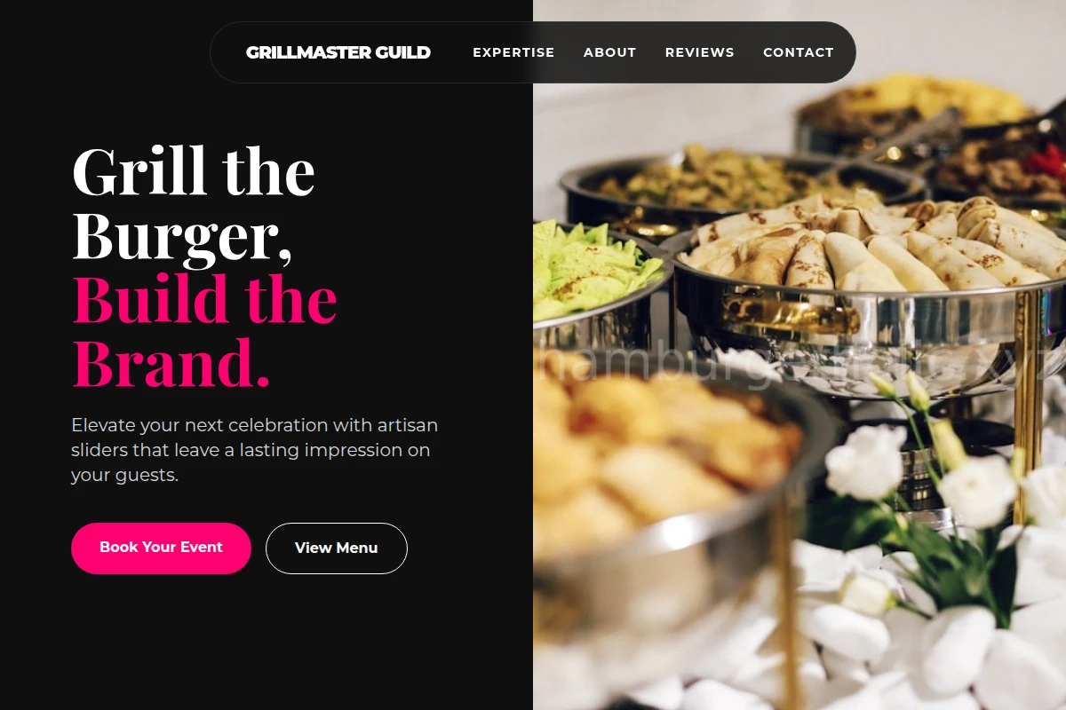 Slider Catering